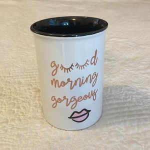 Good Morning Gorgeous Ceramic Makeup Brush Holder